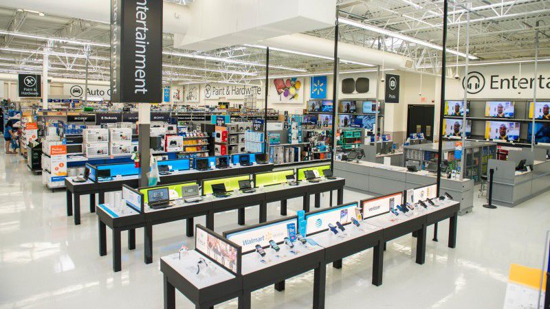 walmart entertainment department